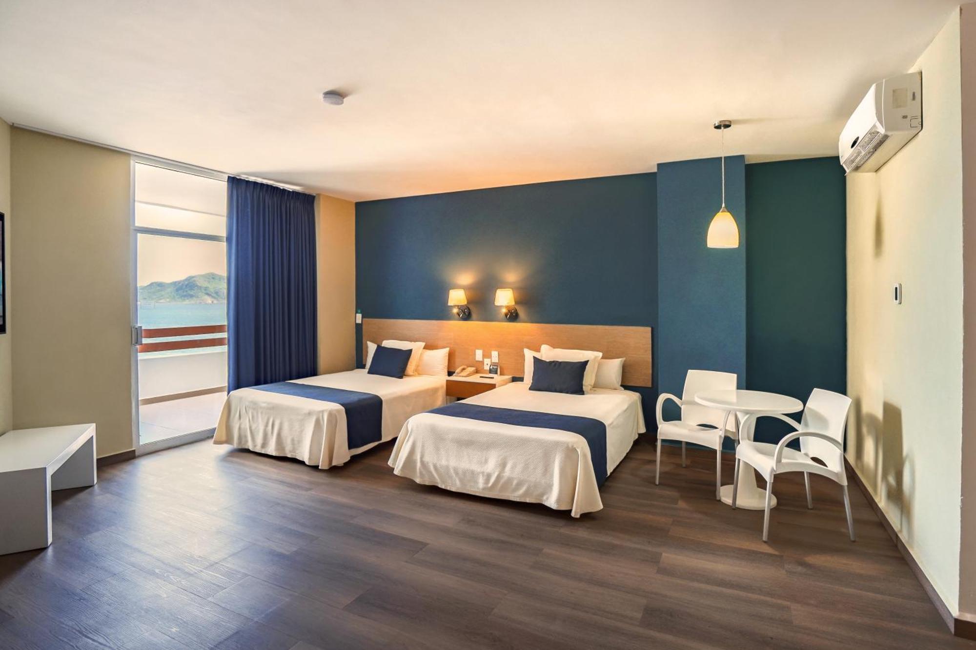 Double Room Two Double Beds Ocean View