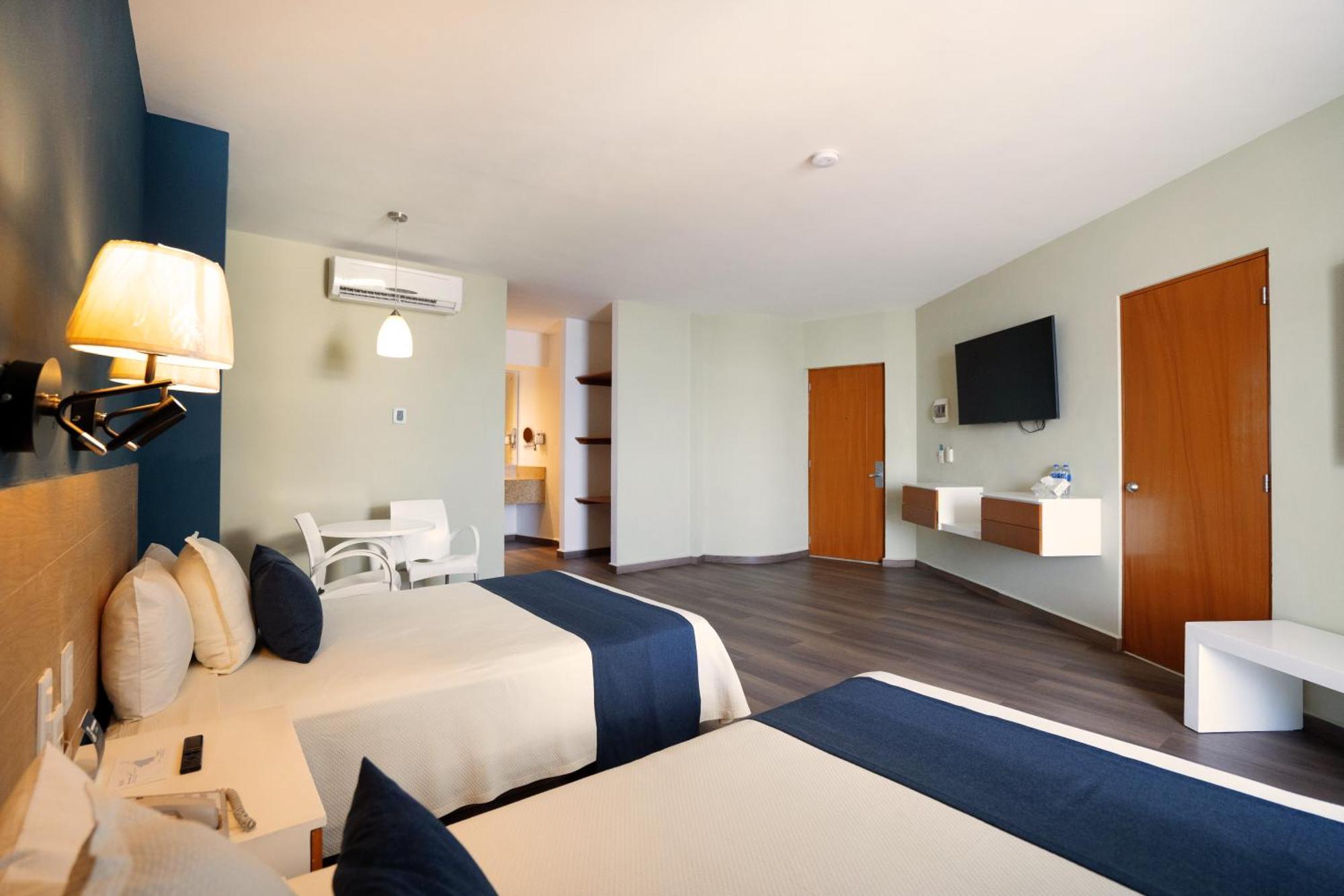 Double Room Two Double Beds Ocean View
