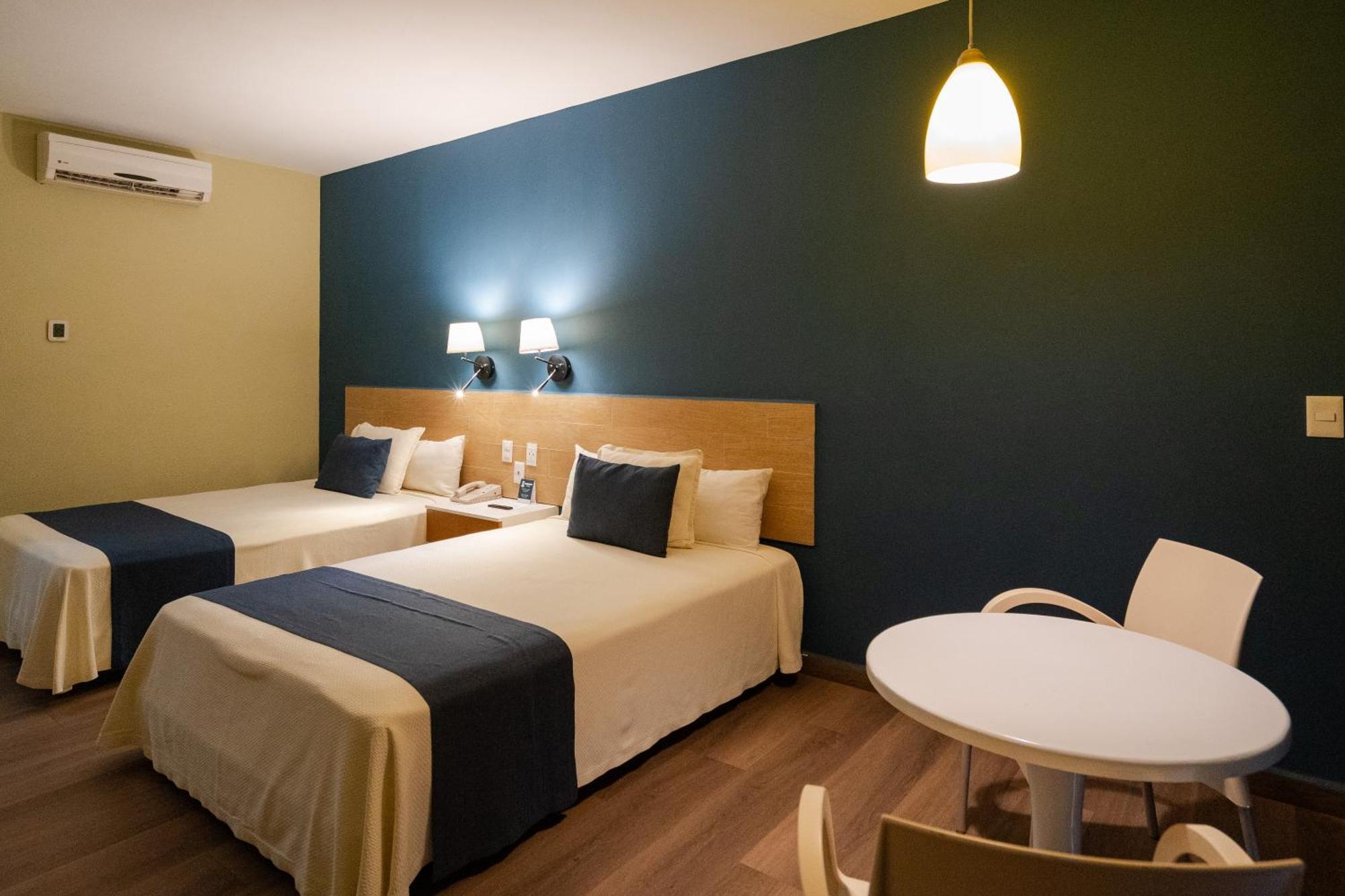 Double Room Two Double Beds City View