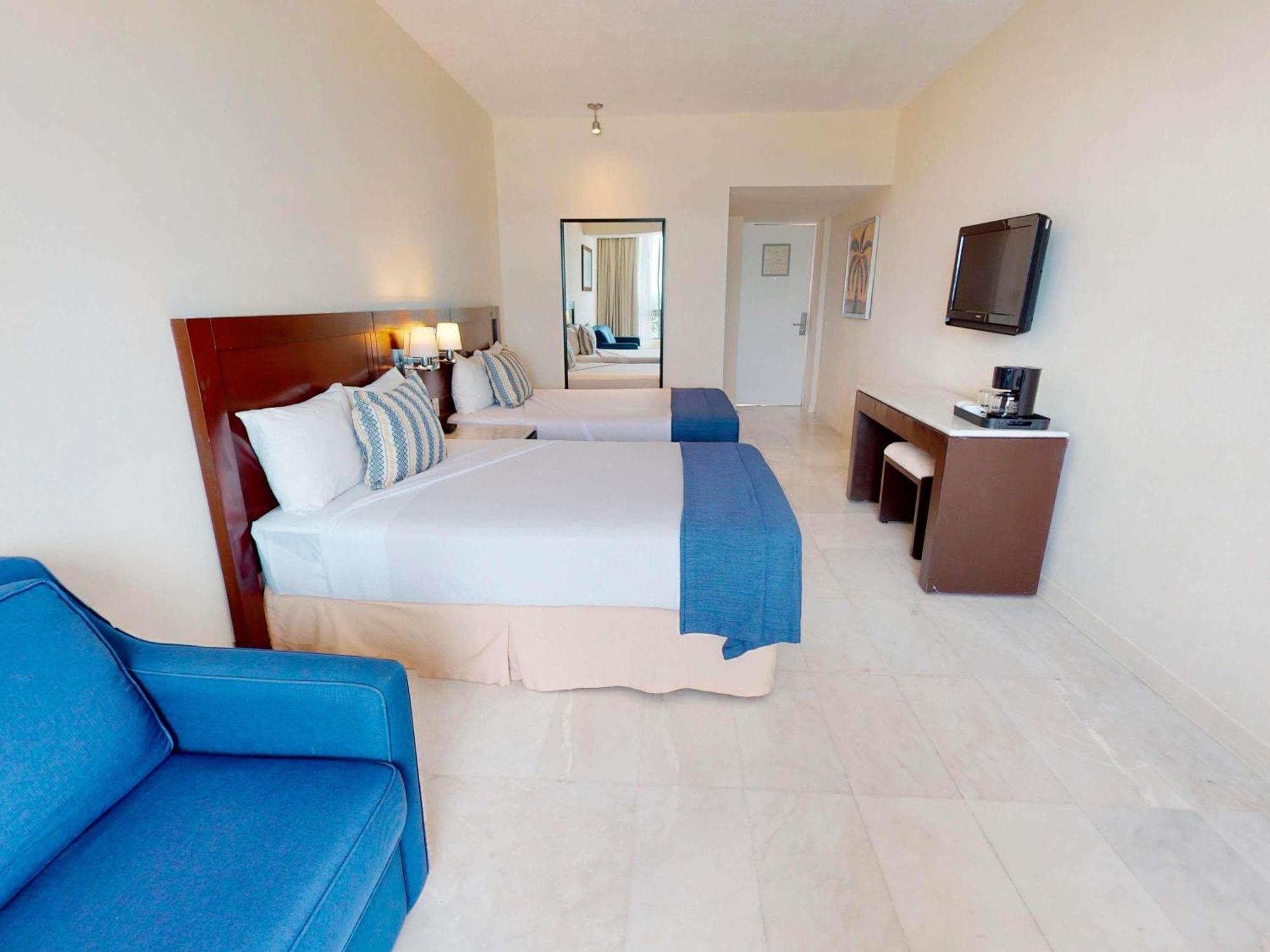 Standard Double Room Two Double Beds Ocean View